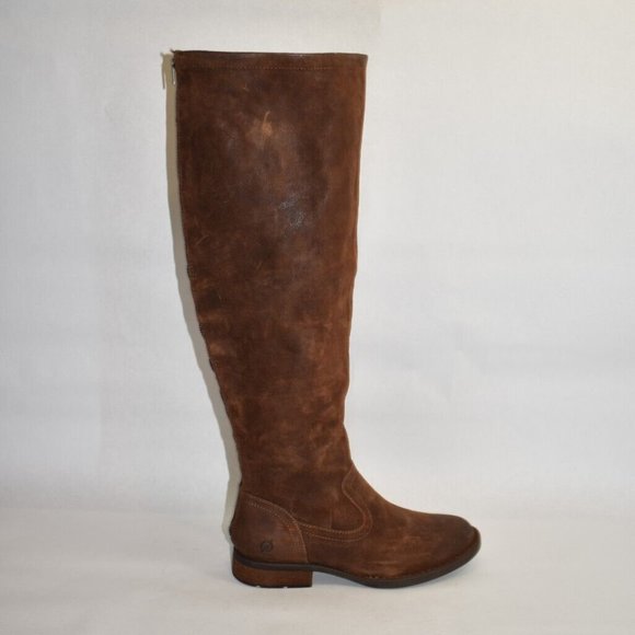 Born | Shoes | New Born Rust Distressed Leather Borman Over  NEW! BORN Rust Distressed Leather Borman Over the Knee Burnished Size 7 M DD339